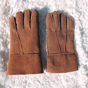 Gants d'hiver pour hommes en laine/acrylique de haute qualité, chauds, épais, faits à la main, de marque de luxe, compatibles écran tactile et détection par aiguille - Product Image 6