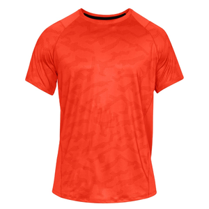 Wholesale Custom Print 100% Polyester Blank Plain Shirt Short Sleeve Unisex Men's T Shirt - Product Image 3