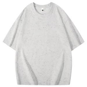 T-shirt à manches courtes surdimensionné pour homme, 100% coton jersey, motif à pois, col rond, haut tricoté décontracté, qualité supérieure, t-shirt pour homme - Product Image 4