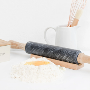 Solid Wood Handle Marble Rolling Pin Luxury Home Kitchen Chapati <b>Roller</b> Dough <b>Roller</b> Baking <b>tools</b> At Under your budget - Product Image 6