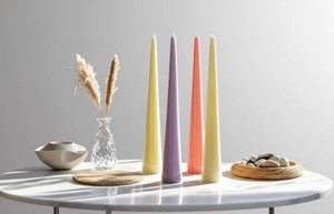 Velas Cónicas de Parafina Hechas a Mano, Paquete al por Mayor, Sin Humo, Sin Aroma, para Bodas, Navidad, Halloween, Organizadores de Eventos, Mayoristas - Product Image 3