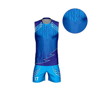 Uniformes de Voleibol Personalizados al Por Mayor, de Color Sólido, Transpirables, de Secado Rápido, Estampados, Ropa Deportiva Informal, 100% OEM, Más Vendidos - Product Image 2