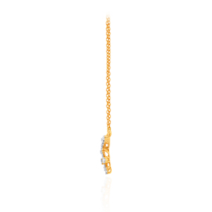 Gleamora เครื่องประดับประจำวันของผู้หญิง14K ที่ได้รับการรับรองว่าเป็นจี้เพชรสำหรับปลูกในห้องปฏิบัติการดีไซน์ชั่วร้าย - Product Image 3