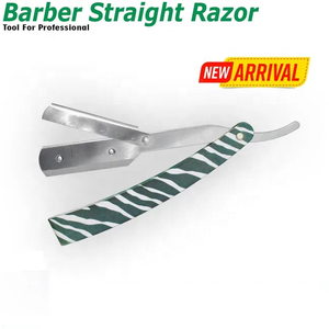 Premium Quality Straight Edge <b>Barber</b> Razor Stainless Steel Blade Wooden Handle Manual Razors Beard <b>Shaver</b> for Men Customized - Product Image 5