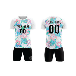 Ensemble Maillot et Short de Football Personnalisé OEM en Polyester Respirant à Séchage Rapide – Vêtements de Sport en Gros pour Équipes – Fabricant Marque Privée - Product Image 4