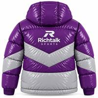 Blouson d'hiver pour homme, tendance, très vendu, prix d'usine, effet brillant, à capuche, respirant, color block, de haute qualité