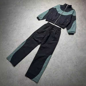 Conjunto de Chaqueta y Pantalón Deportivo Cortavientos Casual de Invierno con Logotipo Personalizado, Transpirable, de Poliéster/Algodón, de Secado Rápido para Hombre, por BS - Product Image 6