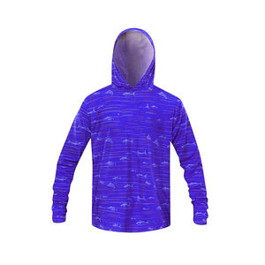 Sweat-shirt à capuche de pêche pour homme, nouvelle conception, sublimation, respirant, imperméable, UPF 50, séchage rapide, léger, manches longues - Product Image 1