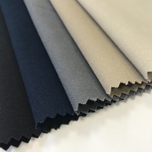Tela de Algodón Elástica de Alta Calidad, 245 GSM, Acabado Tipo Peached, para Pantalones, Vestidos, Camisas, Bolsos, Técnica de Tejido - Product Image 2
