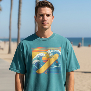 High Quality 220gsm Oversized <b>Long</b> <b>T</b>-<b>Shirt</b> Custom Printed Eco-Friendly Anti-UV 100% Polyester Drop Shoulder Men - Product Image 4
