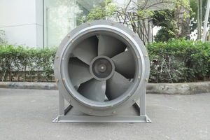 พัดลมแบบแกนหมุนไดเร็คไดรฟ์สำหรับเพิ่มแรงดันในช่องบันได รุ่น APL-7-6.5D พร้อมฐานโครงเหล็ก SS400 ผลิตในเวียดนาม - Product Image 4