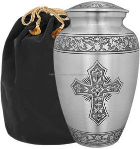 Urna de cremación de latón de alta calidad, recuerdo de Metal de calidad de exportación para cenizas de mascotas, suministros funerarios al por mayor - Product Image 5