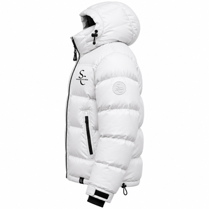 Veste matelassée unisexe personnalisée, écologique, anti-UV, imperméable, à capuche, style streetwear, vente en gros, marque privée - Product Image 3
