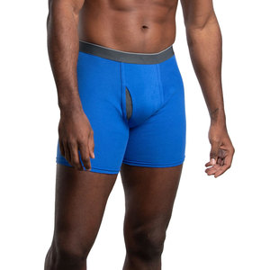 New Arrival Customized <b>Polyester</b> Men Top High Quality Four Way Stretch Brief <b>Boxers</b> Custom Plus Size Underwear Men - Product Image 3