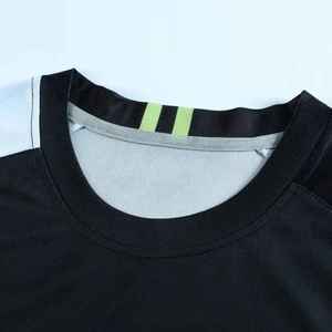 ชุดเทนนิสทันสมัยรุ่นล่าสุด ดีไซน์ป้องกันรังสียูวี พิมพ์ลายตามสั่งสำหรับทีมชาย ใช้ผ้าแห้งเร็วเพื่อความปลอดภัย - Product Image 2