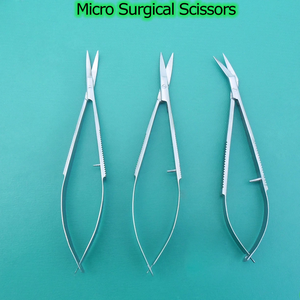 Offre Spéciale : Kit de 3 Ciseaux Micro-Chirurgicaux Professionnels en Acier Inoxydable pour Ophtalmologie et Laboratoire – Instruments de Précision Pro Max - Product Image 1