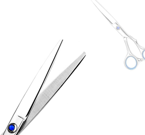 Latest Design Professional Right-Handed Straight Lightweight Non-Foldable Barber Scissors Sharp Stainless Steel Custom - Product Image 3