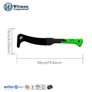 GETTA <b>TOOLS</b> M501 Agriculture <b>Tool</b> Bush <b>Sickle</b> Billhook Brush Hook SK5 Blade Sharpened Edge Black Oxide Finish Fiberglass TPR - Product Image 2