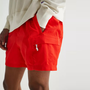 Quick Dry Windproof High Waist Drawstring Closure Solid Casual Basketball Canvas Summer <b>Shorts</b> Men Pakistan Made Customized 100% - Product Image 2