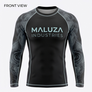 Unisex Custom Printed UPF 50+ Short Sleeve <b>Compression</b> Rash Guard Jersey 100% Cotton Breathable Eco-Friendly Outdoor Surfing Gym - Product Image 1