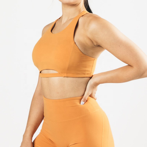 Conjunto Deportivo para Mujer, Transpirable, Resistente al Viento, Top Corto para Gimnasio y Fitness, Leggings, Talla Grande, Sujetador Deportivo con Soporte Medio, Diseño sin Espalda para Yoga - Product Image 2