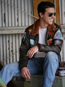 Top Gun G-1 Leather <b>Jacket</b> - Product Image 3