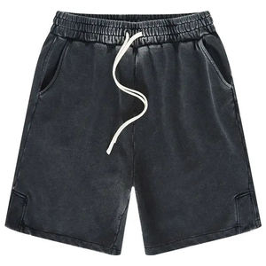 Shorts Personalizados de Algodón 100% con Lavado Ácido Vintage, Pedido al por Mayor, Ropa Urbana, Gimnasio, Ecológicos, Transpirables, Proveedor de Calidad Premium - Product Image 1