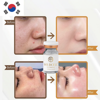 GTM GOLDCELL PDRN Skin Booster Ampoule Liquide Complexe Peptidique NMN Éclaircissant Hydratant Élasticité Éclat Raffermissement Régénération