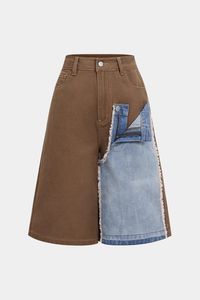 Men's Black Embroidered Bermuda Shorts With Drawstring Waist And Letter Logo Design Casual Style - Product Image 2