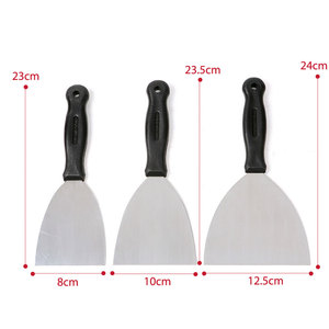 Stainless Steel Triangle Dough Bench <b>Scraper</b> 8cm Food Grade Lightweight Rust-Resistant K-Food Baking Pastry Cake Decorating Tool - Product Image 6