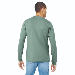Camiseta de Manga Larga Transpirable para Hombre, Impresión de Serigrafía Personalizada Directa de Fábrica, Venta al por Mayor en Todas las Tallas, 100% Algodón, Más Vendida - Product Image 3