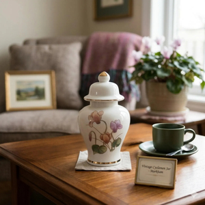 Jarrón de Metal Antiguo para Guardar Alimentos, Decorativo y Hecho a Mano, con Adhesivo de Esmalte Blanco para Decoración del Hogar, Sala de Estar y Mesa - Product Image 5