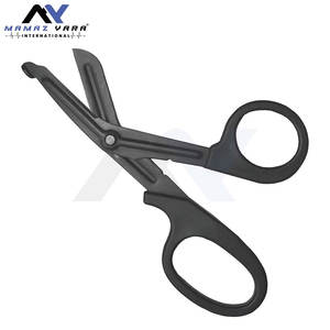 Ciseaux de traumatologie d'urgence en acier inoxydable pour pansements, instruments chirurgicaux, manuels, certifiés conformes aux normes - Product Image 3