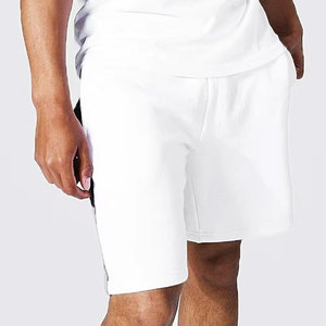 Ensemble de shorts d'été pour hommes personnalisés, 100% coton, taille plus, respirant, écologique, shorts de sport, ensembles de survêtements - Product Image 5