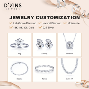 Diamantes Cultivados en Laboratorio D'vins Jewels, Venta Caliente, Diamante Suelto de 0.5ct, Color D, Corte Ovalado, para Joyería - Product Image 6