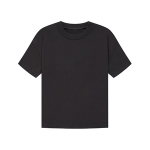 T-shirt à épaules tombantes grande taille, délavé à l'acide, style vintage, coupe ample et usée, à manches courtes, idéal pour les voyages - Product Image 2