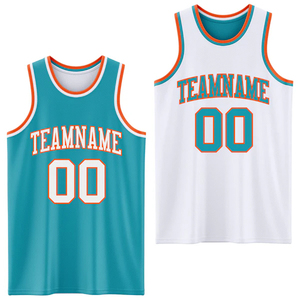 Fournisseur de vêtements de sport personnalisés, maillot de basket-ball réversible USA - Product Image 1