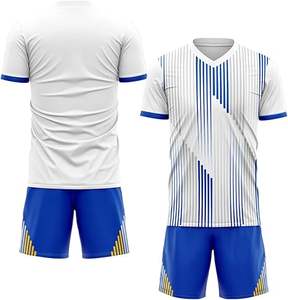 Uniforme de Fútbol de Último Diseño 100% Poliéster, Nuevo Estilo para Adultos, Logotipo Personalizado, Color Personalizado, Alta Calidad, Secado Rápido - Product Image 2