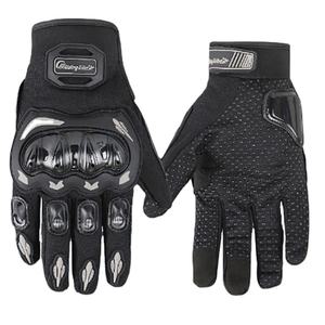 Gants de moto unisexes en cuir imprimé, imperméables, respirants, pour l'hiver, pour la moto, le motocross, la conduite en plein air - Product Image 2