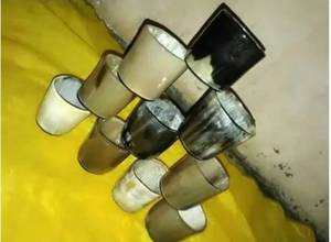 Mug à bière en corne de buffle de haute qualité, durable et moderne, style Viking, personnalisable, décoration d'intérieur, prix bas - Product Image 2