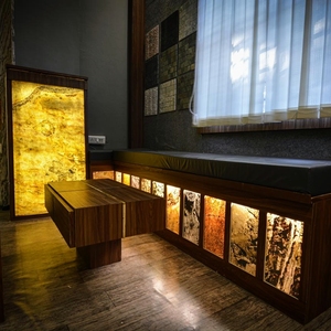 Bloque de Chapa de Piedra Natural Translúcida y Flexible de 1-3 mm, Ultrafino, Duradero, Antiácido, para Decoración Interior y Exterior del Hogar y la Oficina - Product Image 2