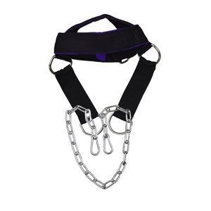 High quality fitness gear nylon <b>weight</b> lifting head harness for neck muscle training resistance workout and gym performance use - Product Image 5