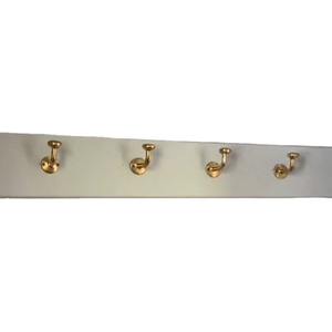 Trending Brass Wall Hook Rack Multi Hook Board Coat <b>Hanger</b> Classic Home Decor Entryway Organizer Bathroom Kitchen Storage - Product Image 1