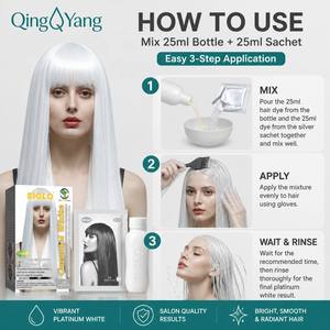 Vente en gros d'usine, crème colorante permanente pour cheveux blanche <span class=keywords><strong>caramel</strong></span> 50 ml, SIGLO, OEM et ODM disponibles - Product Image 4