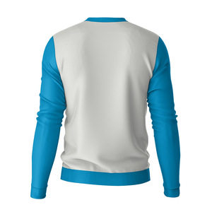 Camiseta de Manga Larga para Hombre 2026, Cuello en V, Color Sólido, Ligera, Casual, Corte Ajustado, Algodón Suave - Product Image 2