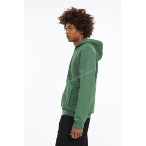 Sudaderas con Capucha Casuales de Invierno para Hombre, con Logotipo Personalizado, Gruesas, Oversize, con Hombros Caídos, Cierre de Cremallera, Transpirables y de Color Sólido - Product Image 5