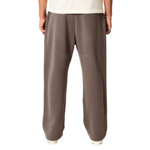 Pakistan Made Lightweight High Quality <b>Men</b> <b>Flare</b> Trouser Mid Waist Straight Pattern Breathable Eco-Friendly Winter Casual Use - Product Image 2