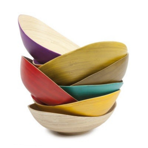 Bol en bambou naturel durable de haute qualité pour servir des salades ou des fruits, vente en gros à bas prix, décoratif, provenant directement des fabricants - Product Image 3