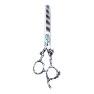 Bordes adelgazantes Cuchillas afiladas Peluquería Tijeras de peluquería Punto Gato Tijeras de aseo para Peluqueros profesionales - Product Image 4