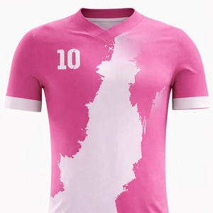 Ensemble de maillots de football unisexe Sipzo Impex, col en V, manches courtes, impression sublimée, séchage rapide, tissu en maille 100% polyester, personnalisable pour l'équipe - Product Image 3